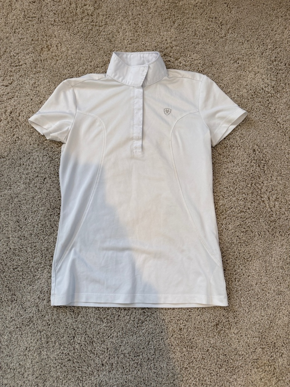 Ariat Pro Series White Show Shirt